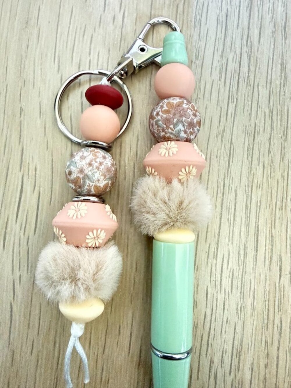 Matching Pen and Keychain Set